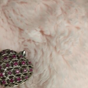 Elegant Pink Heart Pendant